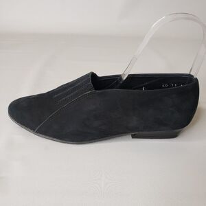Arche Dark Blue/Black Nubuck Leather Loafers Sz 40